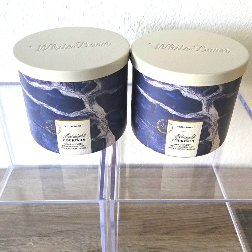 Midnight Cocktails 🍸 BBW 3-Wick Candles 🕯